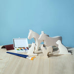 Bumbu Wooden Farm Animal Set - Paint Your Own