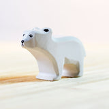 Bumbu Small Standing Wooden Polar Bear