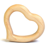 Bumbu Small Wooden Heart Baby Teether