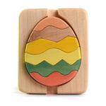 Bumbu Slotting Wooden Egg Puzzle