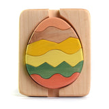 Bumbu Slotting Wooden Egg Puzzle