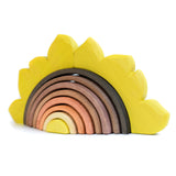 Bumbu Wooden Stacking Sunflower Arches