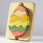 Bumbu Slotting Wooden Egg Puzzle