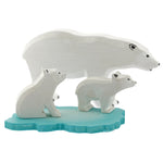 Bumbu Small Standing Wooden Polar Bear