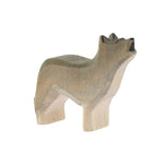 Bumbu Handmade Wooden Howling Wolf Toy