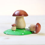 Bumbu Handmade Wooden Mushrooms