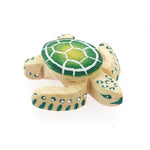 Bumbu Wooden Baby Turtle - Green