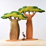 Bumbu Wooden Baobab Tree - Thick Trunk