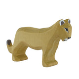 Jouet lion femelle en bois Bumbu