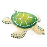 Tortue en Bois Bumbu - Verte