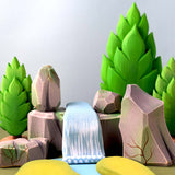 Bumbu Wooden Waterfall