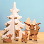 Bumbu Wooden Sugar Pine Tree - Paint Your Own