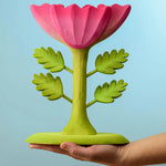 Bumbu Wooden Large Pink Flower