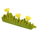 Bumbu Large Wooden Grass with Yellow Flower