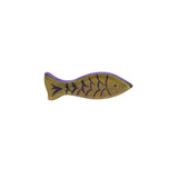 Bumbu Miniature Wooden Purple Trout Fish