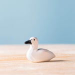 Cygnet miniature en bois Bumbu