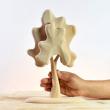 Bumbu Wooden Medium Birch Tree - Paint Your Own