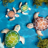 Bébé Tortue en Bois Bumbu - Marron