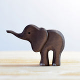 Bumbu Small Wooden Elephant Figure