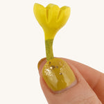 Bumbu Small Wooden Flower - Yellow