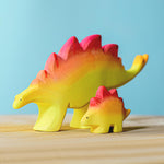 Bumbu Baby Wooden Stegosaurus Dinosaur