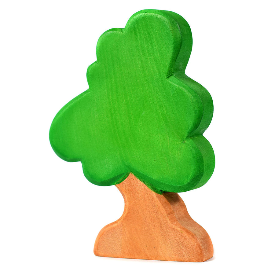 Bumbu eco-friendly wooden large tree on a white background