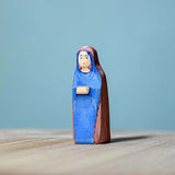 Figurine de la Nativité Marie en bois Bumbu