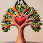 Bumbu Wooden Heart Tree