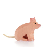 Bumbu Wooden Piglet Sitting