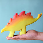 Bumbu Big Wooden Stegosaurus Dinosaur