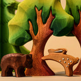 Bumbu Small Wooden Oak Tree - Green