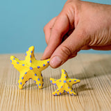 Bumbu Wooden Yellow Starfish Set