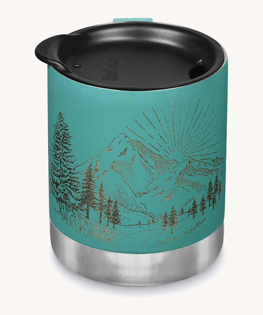 Tasse de camp isolée Klean Kanteen de 12 oz