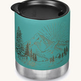 Tasse de camp isolée Klean Kanteen de 12 oz