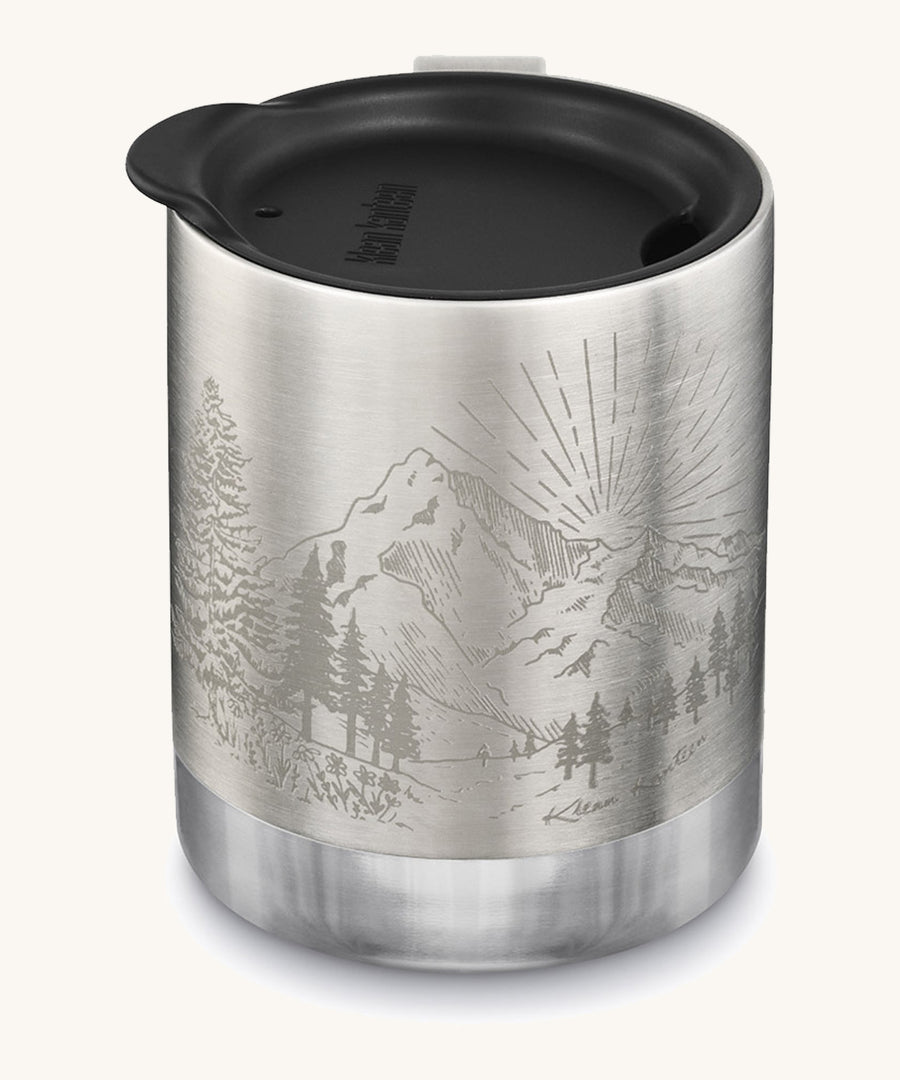 Tasse de camp isolée Klean Kanteen de 12 oz