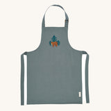 Avery Row Kid's Apron - Forest Bear