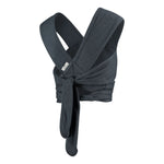 Back of the Close caboo lite baby carrier in the nightfall colour on a white background