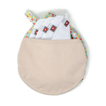 Close Printed Breast Pad 4 Pack - Pastels