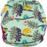 Pop-in Sloth Popper Nappy Wrap