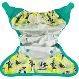 Pop-in Lemur Velcro Nappy Wrap