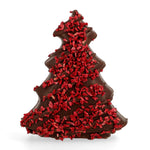 Cocoa Loco Dark Chocolate & Raspberry Christmas Tree 150g