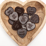 Cocoa Loco Dark Chocolate Love Hearts