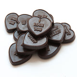 Cocoa Loco Dark Chocolate Love Hearts