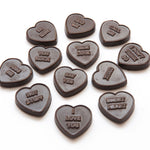 Cocoa Loco Dark Chocolate Love Hearts