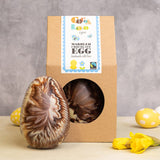 Cocoa Loco Marbled Fairtrade Chocolate Egg 225g