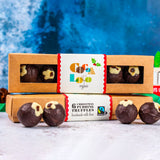 Cocoa Loco Christmas Pudding Truffles 100g