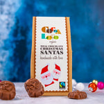 Cocoa Loco Milk Chocolate Santas 100g