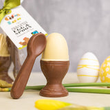 Cocoa Loco Chocolate Egg & Spoon 100g