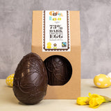 Cocoa Loco Fairtrade Dark Chocolate Easter Egg