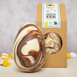 Cocoa Loco Giant Marbled Chocolate Easter Egg 1250g